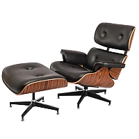Кресло Eames lounge с отоманкой Кресло Eames lounge с отоманкой