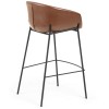 Барный стул Zadine (Задин) экокожа  светло-коричневый 65 см. - 123421 – 4