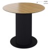 Стол Rome Table  0190 черный d-1000 RAL 9005 - 700512 – 3