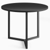 Стіл Round coffee Table  ДСП вугільний камень RAL 9005 - 700536 – мініатюра 1