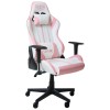 Геймерское кресло VR Racer Original Grand белый / розовый - 100504 – мініатюра 1