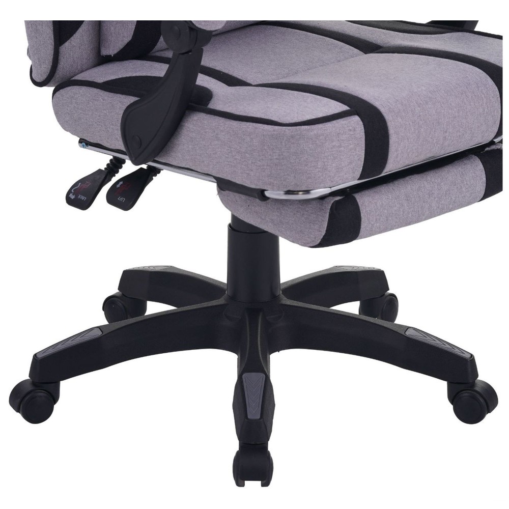 Геймерське крісло VR Racer Textile Webster сірий / чорний - 100508 – фото 15 Геймерське крісло VR Racer Textile Webster сірий / чорний - 100508 – фото 15