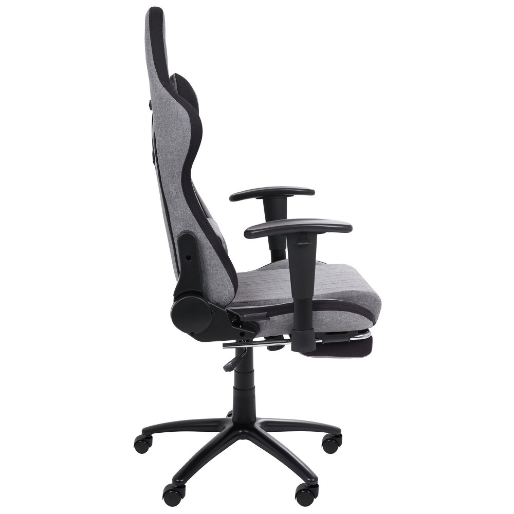 Геймерське крісло VR Racer Textile Craft сірий / чорний - 100505 – фото 3 Геймерське крісло VR Racer Textile Craft сірий / чорний - 100505 – фото 3