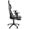 Геймерське крісло VR Racer Textile Craft  сірий / чорний - 100505 – мініатюра 3