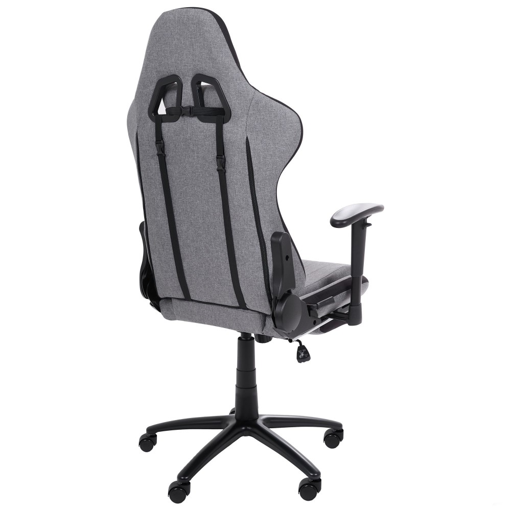 Геймерське крісло VR Racer Textile Craft сірий / чорний - 100505 – фото 4 Геймерське крісло VR Racer Textile Craft сірий / чорний - 100505 – фото 4