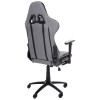 Геймерське крісло VR Racer Textile Craft  сірий / чорний - 100505 – мініатюра 4