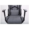 Геймерське крісло VR Racer Textile Craft  сірий / чорний - 100505 – мініатюра 6
