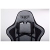 Геймерське крісло VR Racer Textile Craft  сірий / чорний - 100505 – мініатюра 7