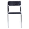 Стілець Аскона Хром Кожзам чорний - 897769 – мініатюра 5