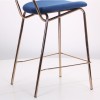 Барний стілець Alphabet C  gold / royal blue - 123316 – 11