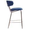 Барний стілець Alphabet C  gold / royal blue - 123316 – 4