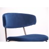 Барний стілець Alphabet C  gold / royal blue - 123316 – 7