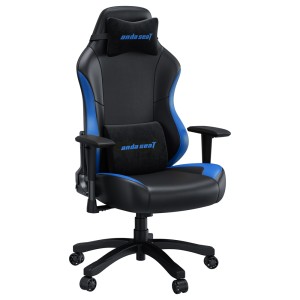 Геймерское кресло Anda Seat Luna Size L Black&Blue PVC - 897513