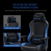 Геймерское кресло Anda Seat Luna Size L Black&Blue PVC  Black/Blue - 897513 – 12