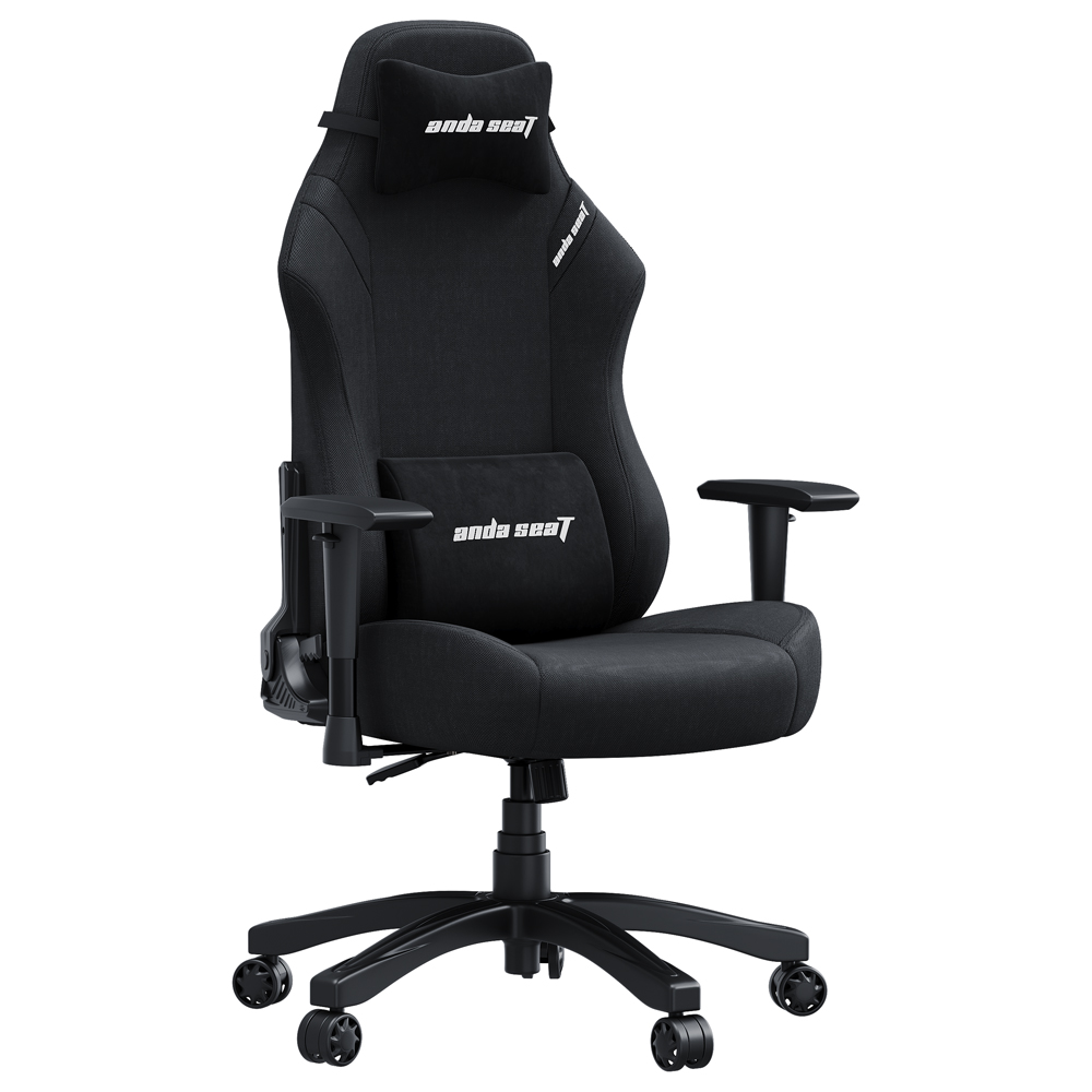 Геймерське крісло Anda Seat Luna Size L Black Fabric Black fabric - 897517 – фото 1 Геймерське крісло Anda Seat Luna Size L Black Fabric Black fabric - 897517 – фото 1