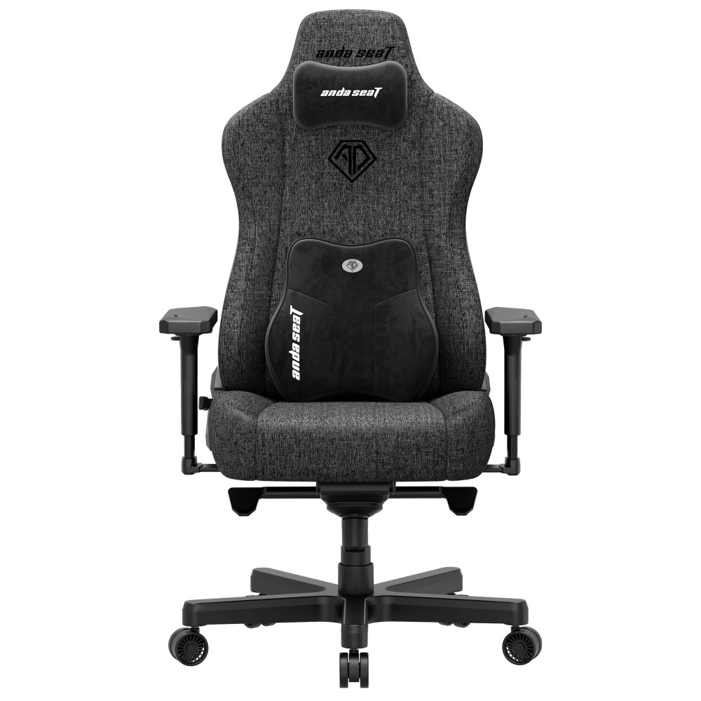 Крісло ігрове Anda Seat Kaiser 3E XL Dark Grey Fabric темно-сірий - 895936 – фото 2 Крісло ігрове Anda Seat Kaiser 3E XL Dark Grey Fabric темно-сірий - 895936 – фото 2
