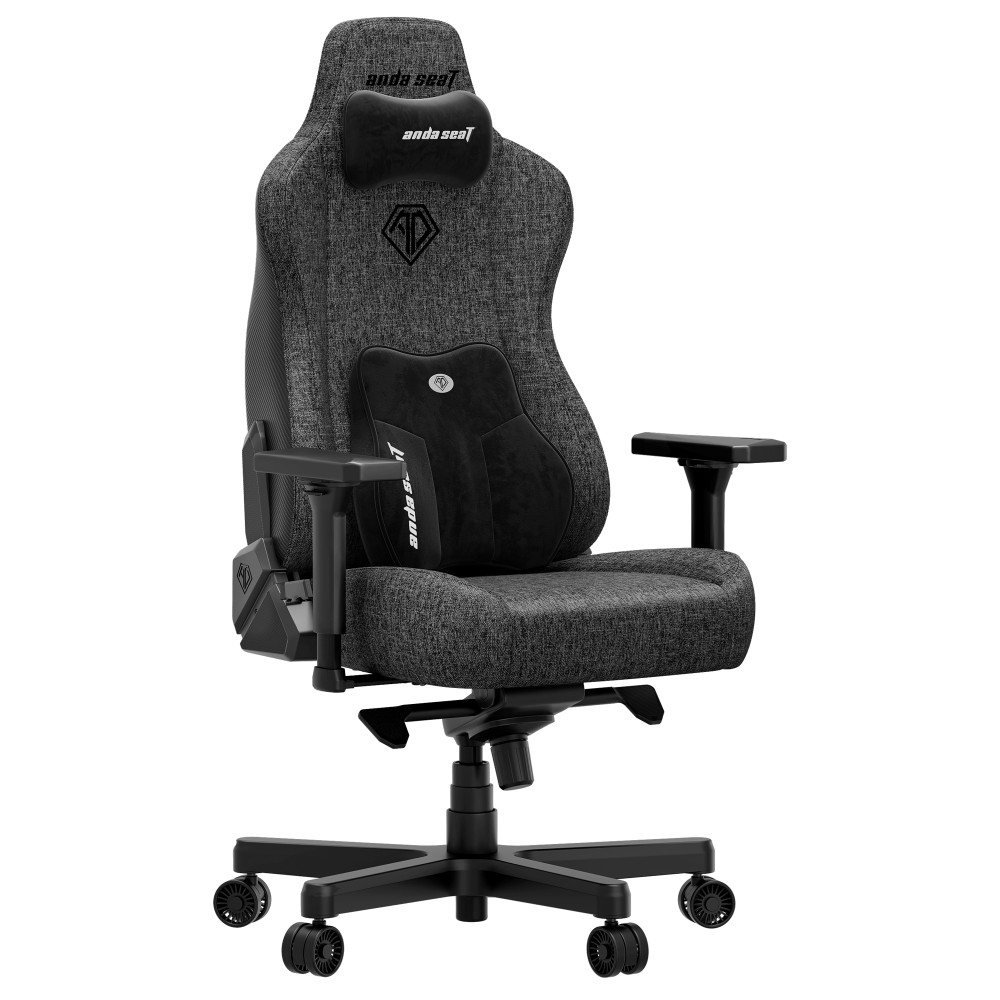 Крісло ігрове Anda Seat Kaiser 3E XL Dark Grey Fabric темно-сірий - 895936 – фото 1 Крісло ігрове Anda Seat Kaiser 3E XL Dark Grey Fabric темно-сірий - 895936 – фото 1