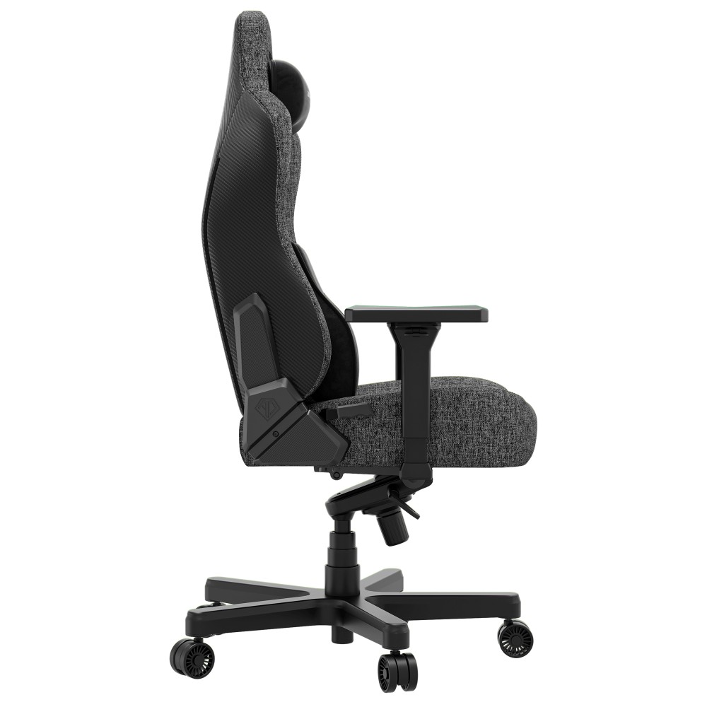 Крісло ігрове Anda Seat Kaiser 3E XL Dark Grey Fabric темно-сірий - 895936 – фото 5 Крісло ігрове Anda Seat Kaiser 3E XL Dark Grey Fabric темно-сірий - 895936 – фото 5