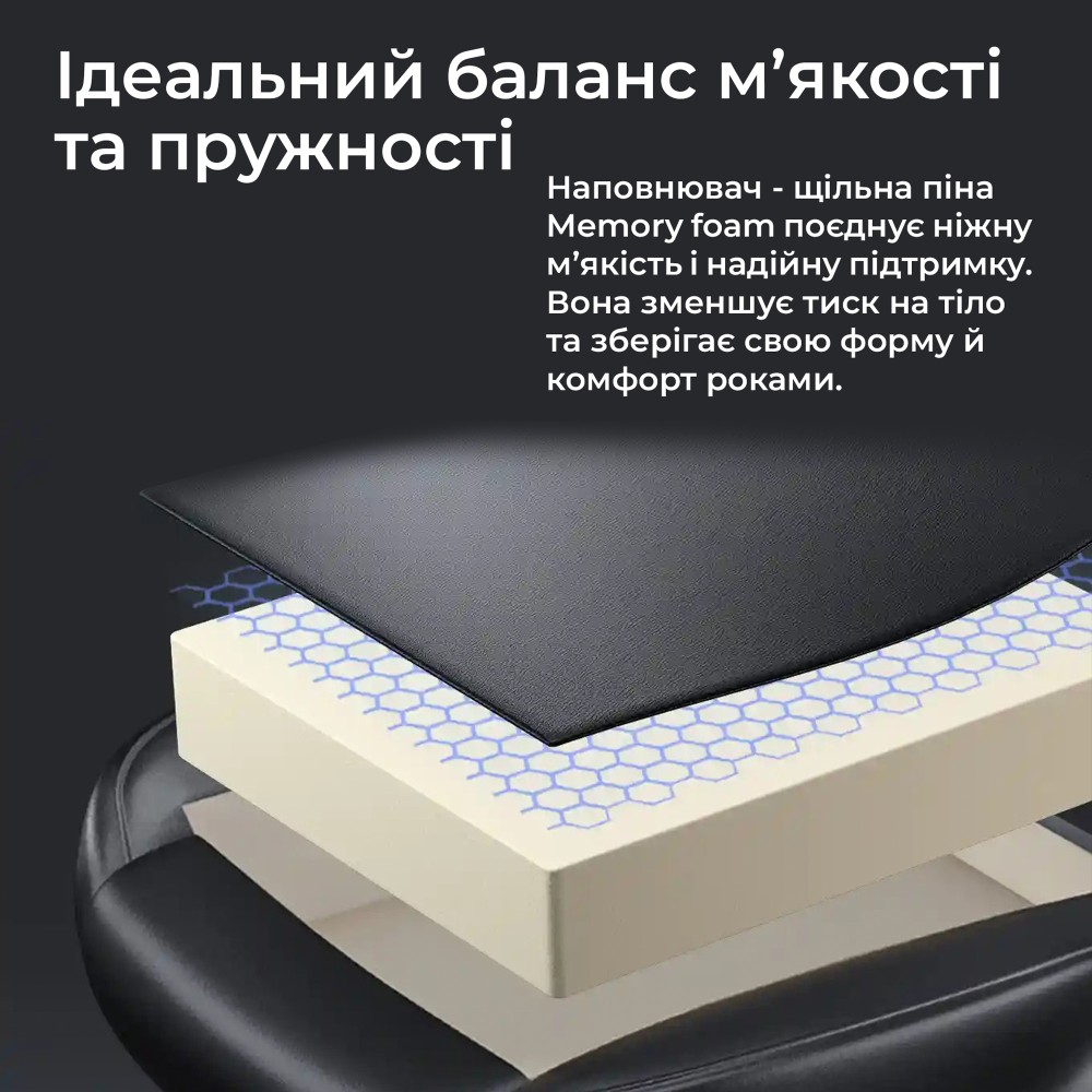 Крісло ігрове Anda Seat Kaiser 4 V2 Size XL Dark Gray Fabric темно-сірий - 895930 – фото 14 Крісло ігрове Anda Seat Kaiser 4 V2 Size XL Dark Gray Fabric темно-сірий - 895930 – фото 14