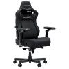Кресло игровое Anda Seat Kaiser 4 V2 Size XL Black Fabric черный - 895932 – мініатюра 1