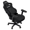 Кресло игровое Anda Seat Kaiser 4 V2 Size XL Black Fabric черный - 895932 – мініатюра 7