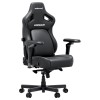 Крісло ігрове Anda Seat Kaiser 4 V2 Size XL Black PVC чорний - 895931 – мініатюра 1