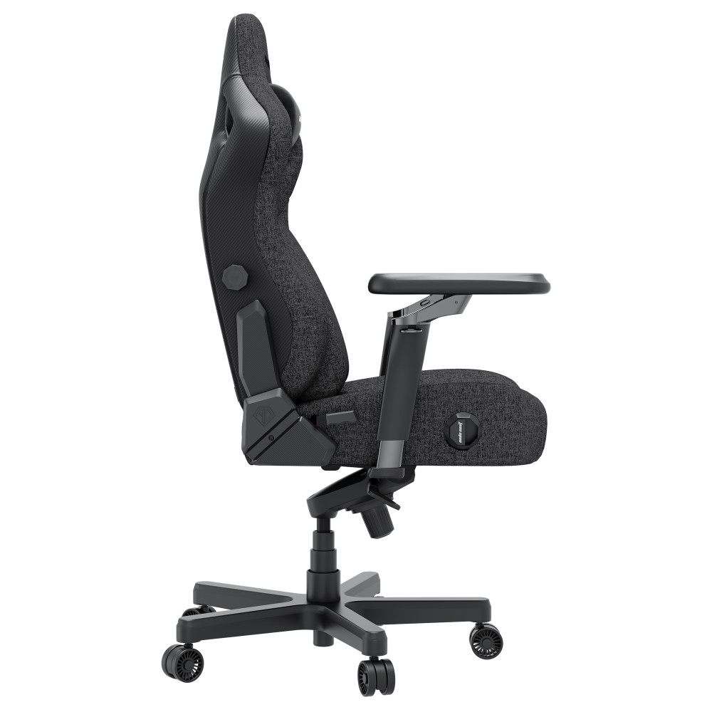 Крісло ігрове Anda Seat Kaiser 4 V2 Size XL Dark Gray Fabric темно-сірий - 895930 – фото 5 Крісло ігрове Anda Seat Kaiser 4 V2 Size XL Dark Gray Fabric темно-сірий - 895930 – фото 5