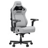 Крісло ігрове Anda Seat Kaiser 4 V2 Size XL Gray Fabric сірий - 895933 – мініатюра 1