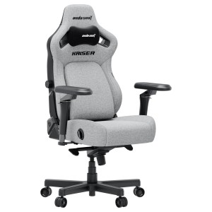 Крісло ігрове Anda Seat Kaiser 4 V2 Size XL Gray Fabric - 895933