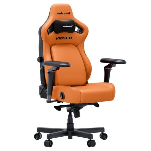 Крісло геймерське ігрове Anda Seat Kaiser 4 V2 Size XL до 180 кг Orange PVC 