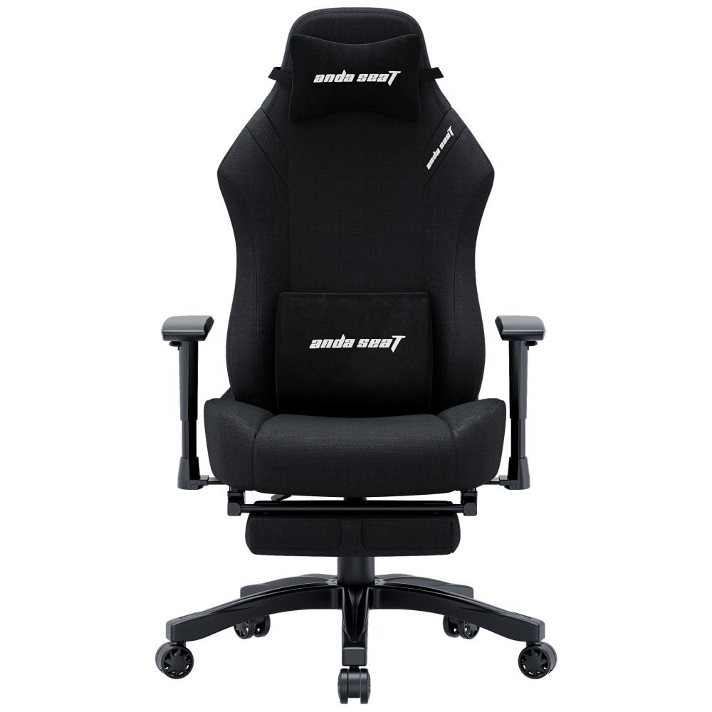 Игровое кресло Anda Seat Luna Pro Size L Black Fabric черный - 896632 – фото 2 Игровое кресло Anda Seat Luna Pro Size L Black Fabric черный - 896632 – фото 2