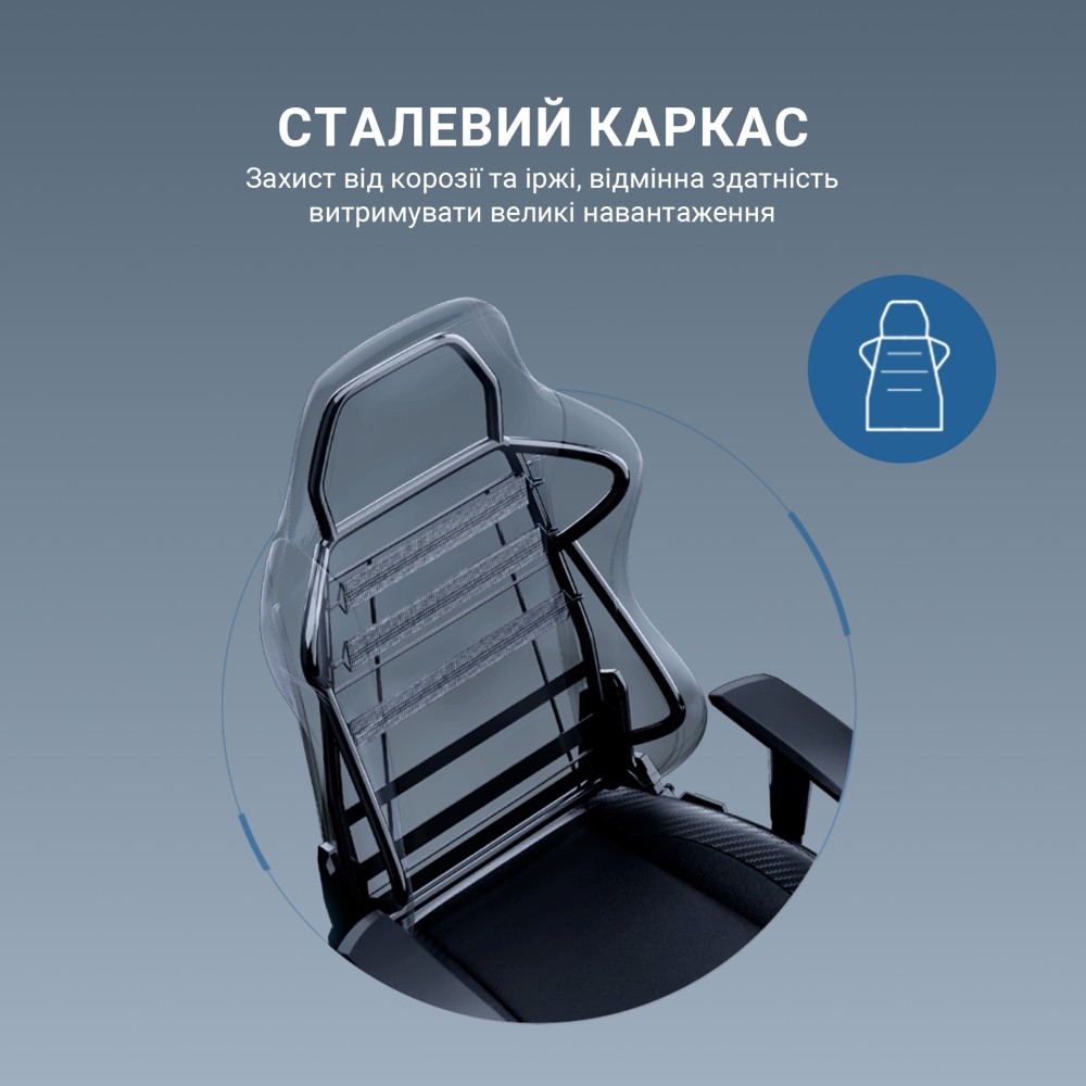 Игровое кресло Anda Seat Luna Pro Size L Black Fabric черный - 896632 – фото 14 Игровое кресло Anda Seat Luna Pro Size L Black Fabric черный - 896632 – фото 14