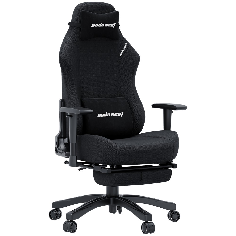 Игровое кресло Anda Seat Luna Pro Size L Black Fabric черный - 896632 – фото 1 Игровое кресло Anda Seat Luna Pro Size L Black Fabric черный - 896632 – фото 1