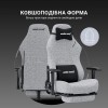 Игровое кресло Anda Seat Luna Pro Size L Gray Fabric  серый - 896631 – мініатюра 12