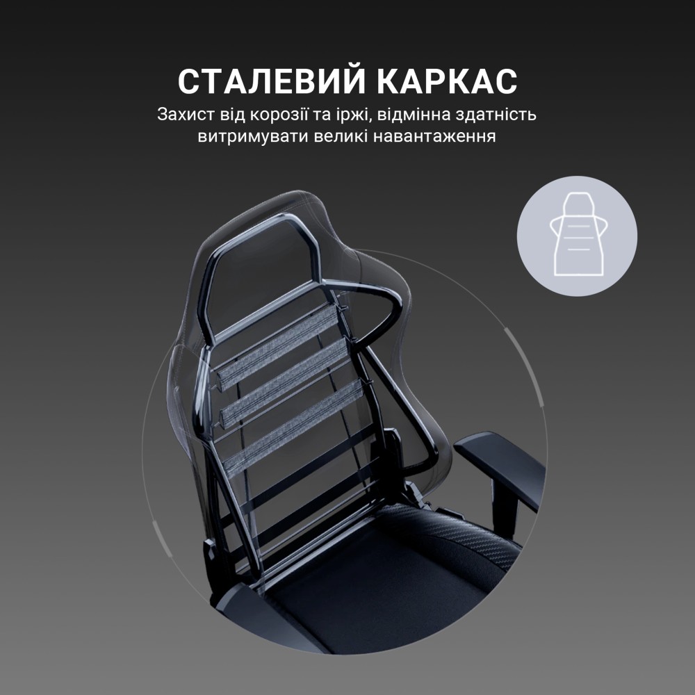 Игровое кресло Anda Seat Luna Pro Size L Gray Fabric серый - 896631 – фото 14 Игровое кресло Anda Seat Luna Pro Size L Gray Fabric серый - 896631 – фото 14