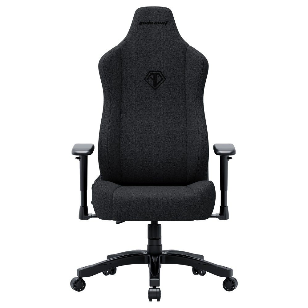 Ігрове крісло Anda Seat Novis Size L Dark Gray Fabric темно-сірий - 896274 – фото 2 Ігрове крісло Anda Seat Novis Size L Dark Gray Fabric темно-сірий - 896274 – фото 2