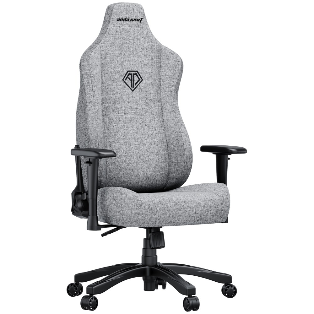 Ігрове крісло Anda Seat Novis Size L Gray Fabric сірий - 896630 – фото 1 Ігрове крісло Anda Seat Novis Size L Gray Fabric сірий - 896630 – фото 1