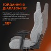 Игровое кресло Anda Seat Novis Size XL Gray Fabric  серый - 896629 – мініатюра 10