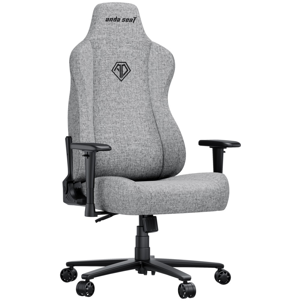Игровое кресло Anda Seat Novis Size XL Gray Fabric серый - 896629 – фото 1 Игровое кресло Anda Seat Novis Size XL Gray Fabric серый - 896629 – фото 1