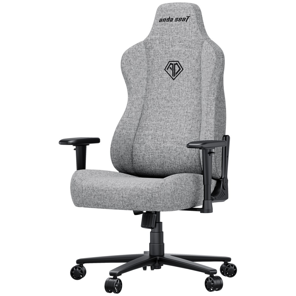 Игровое кресло Anda Seat Novis Size XL Gray Fabric серый - 896629 – фото 5 Игровое кресло Anda Seat Novis Size XL Gray Fabric серый - 896629 – фото 5