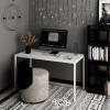 Письменный стол Brevity Loft mini  Белый бриллиант / белые ноги ширина - 90 см. - 701818 – 3