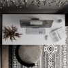 Письменный стол Brevity Loft mini  Белый бриллиант / белые ноги ширина - 90 см. - 701818 – 2