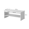 Журнальний стіл Pafos  білий - 900974 – 3