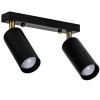 Светильник потолочный (спот) Chime L110-2 черный - 896723 – мініатюра 1
