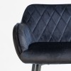 Полубарное кресло Magic Velvet 2219 выставочный образец 1 шт  черный - 985110 – 6