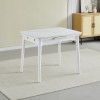 Стіл Askold white legs  70х95+25х76 см Snow White Matt - 897130 – мініатюра 3