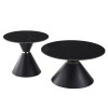 Комплект журнальних столів Borg  Shks Black Matt - 896046 – мініатюра 1