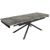Стіл Philip 160-220  Baolai Grey Glossy - 897131 – мініатюра 2