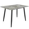 Стол Rikard 110  Italy grey Glossy - 897128 – мініатюра 1