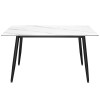 Стіл Rikard 120  Snow Stone Glossy - 897127 – мініатюра 2